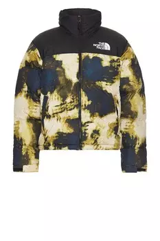 Мужская куртка Nuptse 1996 года в стиле ретро The North Face, цвет Midnight Petrol TNF Bleach Dye Print