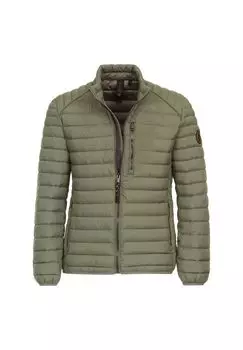 Мужская куртка однотонная CASAMODA, оливковый