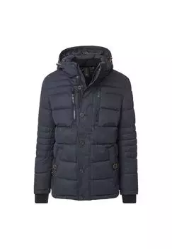 Мужская куртка однотонная CASAMODA, темно-синий
