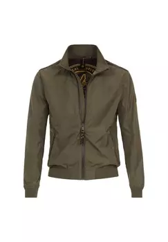 Мужская куртка однотонная CASAMODA, зеленый