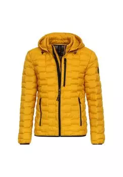 Мужская куртка однотонная CASAMODA, желтый