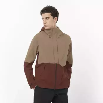 Мужская куртка Outerpath Pro 2.5L Salomon, коричневый