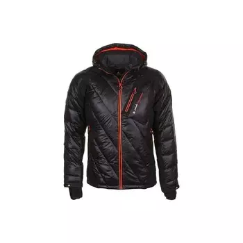Мужская куртка Peak Mountain, цвет black/black/orange