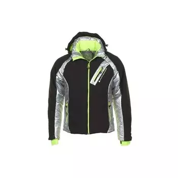 Мужская куртка Peak Mountain, цвет black/black/plateado