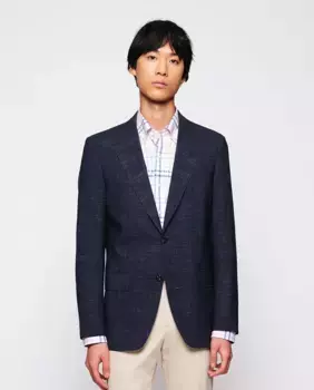 Мужская куртка прямого кроя Mirto, синий