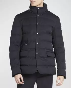 Мужская куртка-пуховик Bess Blazer Moncler, цвет Navy