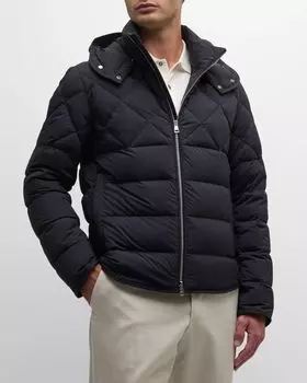 Мужская куртка-пуховик Cecaud Moncler, цвет Black