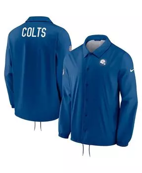 Мужская куртка royal indianapolis colts sideline coaches full-snap Nike