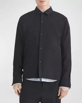 Мужская куртка-рубашка Finlay Rag & Bone, цвет Black/Navy