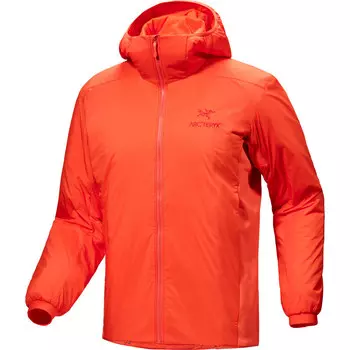 Мужская куртка с капюшоном Atom Arcteryx, красный