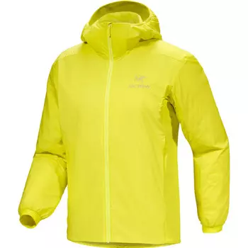Мужская куртка с капюшоном Atom Arcteryx, желтый