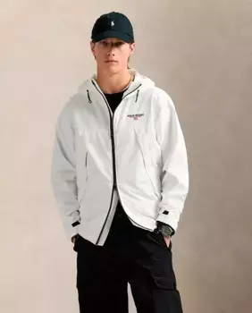 Мужская куртка с капюшоном Polo Sport Polo Ralph Lauren, белый