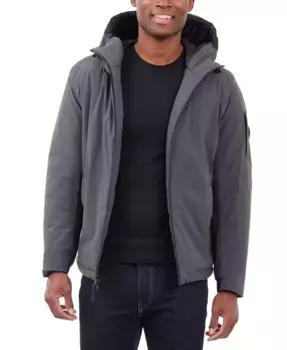 Мужская куртка с капюшоном Stretch Michael Kors, серый