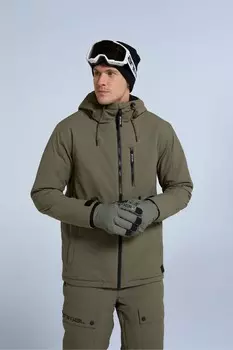 Мужская куртка с логотипом Laxx для снега Animal, зеленый