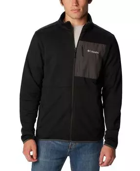 Мужская куртка с молнией во всю длину для походов Columbia, черный
