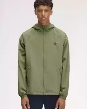 Мужская куртка с высоким воротником и карманами Fred Perry, цвет Kaki