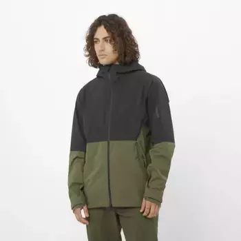 Мужская куртка Salomon Outerpath 2.5L Shell, черный
