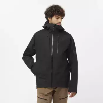 Мужская куртка Salomon Outline 3L Gore-Tex Shell, черный