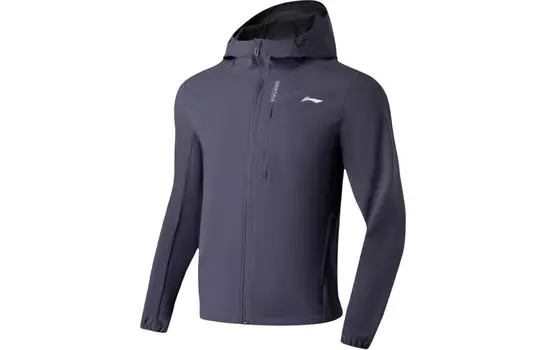 Мужская куртка серии Fitness темно-синего цвета Lining, темно-синий