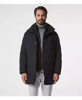 Мужская куртка Shelton Cool Touch Down Andrew Marc Black Label, черный