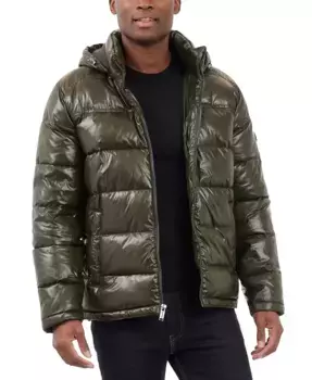 Мужская куртка Shine Puffer Michael Kors, зеленый