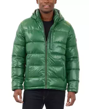 Мужская куртка Shine Puffer Michael Kors, зеленый
