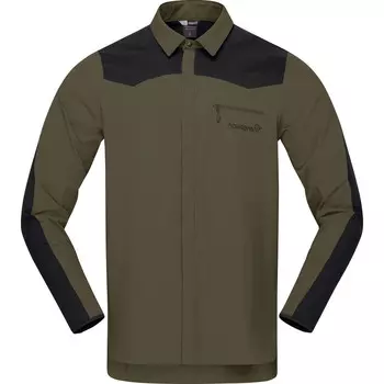 Мужская куртка Skibotn Flex1 Norrona, оливковый