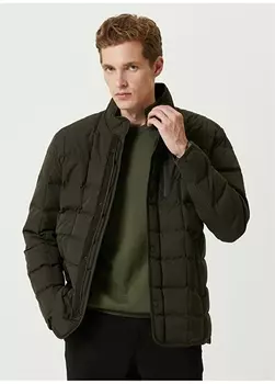 Мужская куртка Slim Fit цвета хаки Network