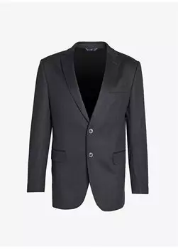 Мужская куртка Slim Fit темно-синего цвета BBFW23MBL024 Brooks Brothers, темно-синий