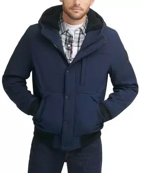 Мужская куртка soft shell с капюшоном на подкладке из шерпы Levi's, мульти