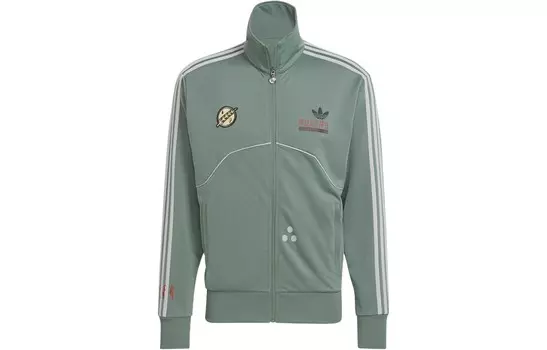 Мужская куртка Star Wars Green Adidas Originals, зеленый