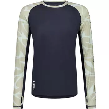 Мужская куртка Temple Merino Air-Con с длинным рукавом Mons Royale, синий