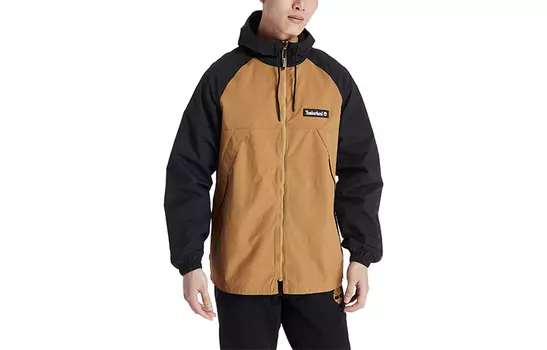 Мужская куртка Timberland, цвет Black/Lumin green/Cayenne