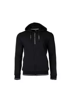 Мужская куртка-толстовка, хлопок, логотип ARMANI EXCHANGE, черный