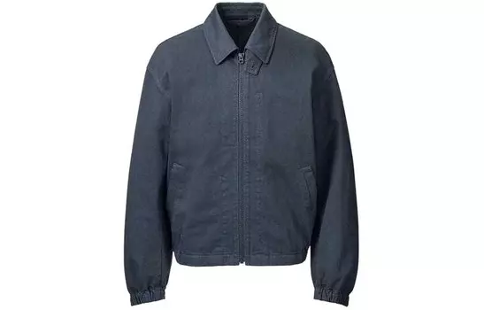 Ветровка Unqlo U Zip Up Unisex, 68 темно-синий