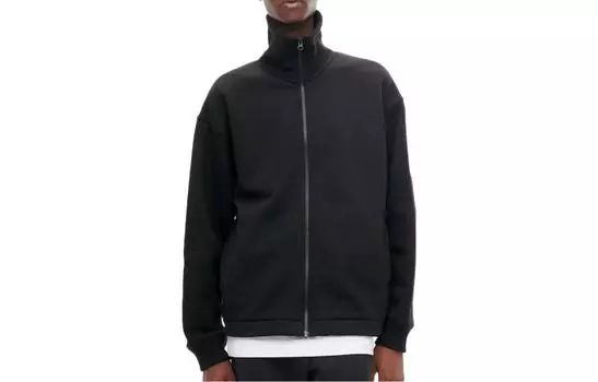 Спортивная куртка Uniqlo U с ворсом и подкладкой, 09 черный