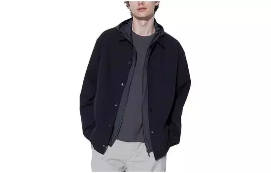Мужская куртка UNIQLO, цвет Black