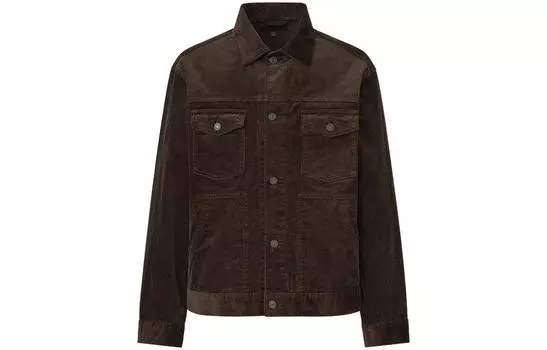 Мужская куртка UNIQLO, цвет Brown