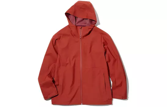 Мужская куртка Uniqlo, цвет orange brown