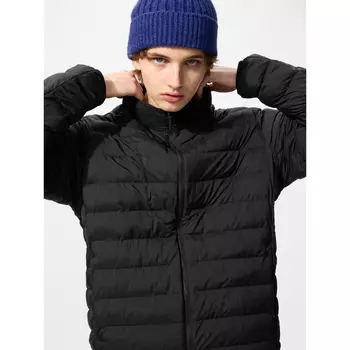 Мужская куртка Uniqlo Pufftech с воздушным утеплителем, 09 черный