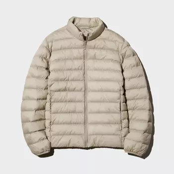 Мужская куртка Uniqlo Pufftech с воздушным утеплителем, 31 бежевый