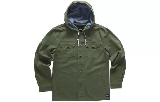 Мужская куртка Vans, цвет Army Green