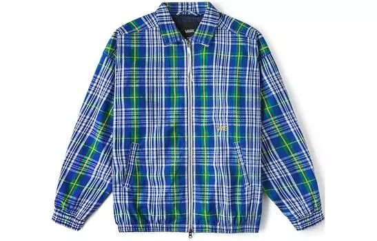 Мужская куртка Vans, цвет Blue check
