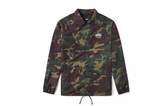 Мужская куртка Vans, цвет Camouflage