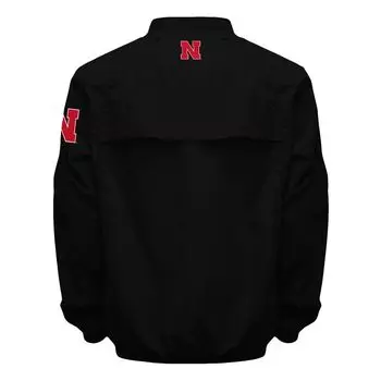 Мужская куртка-ветровка Nebraska Cornhuskers Coach Franchise Club