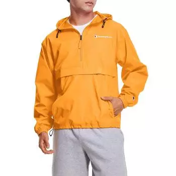 Мужская куртка-ветровка Stadium Packable в золотом цвете Champion