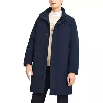 Мужская куртка Yazhuan Series Down Jacket темно-синего цвета - 002Z Skechers, цвет Navy - 002Z