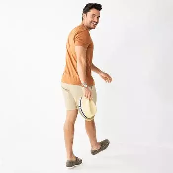 Мужская кв. Футболка 9 Solid Premier Flex с круглым вырезом Apt. 9