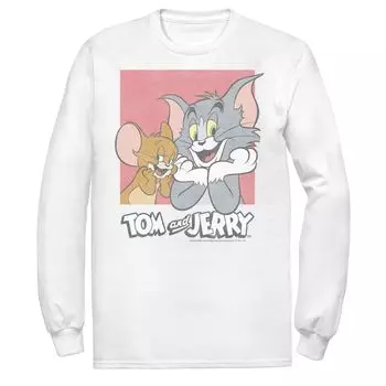Мужская квадратная футболка Tom & Jerry Tj Licensed Character