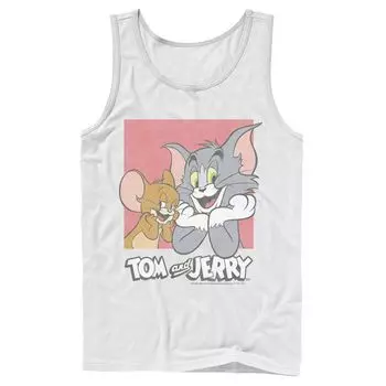 Мужская квадратная майка Tom & Jerry Tj Licensed Character